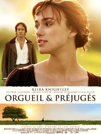 Affiche du film de 2005 avec Keira Knightley.