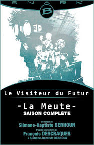 Couverture du livre représentant les personnages en dessin.