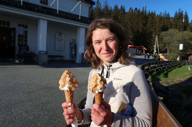 Les glaces de Floyen.