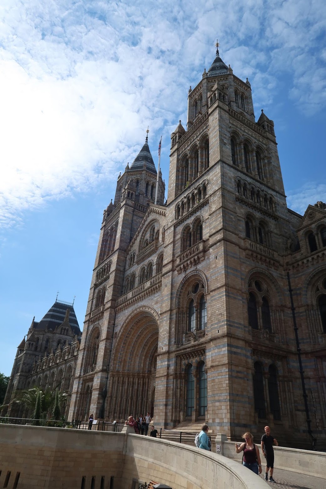 Architecture façade Natural History Museum.