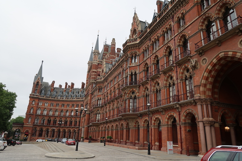 Vue de Saint Pancras.