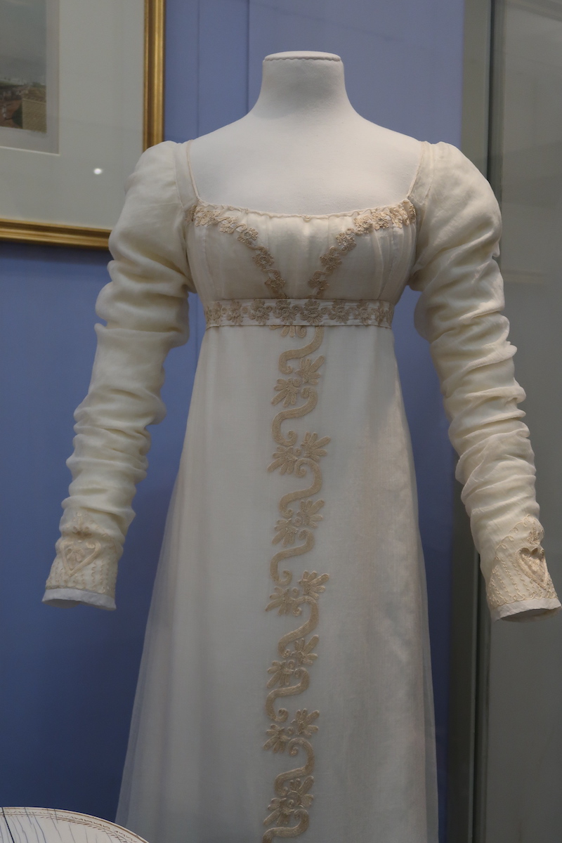 Robe exposée au V&A museum