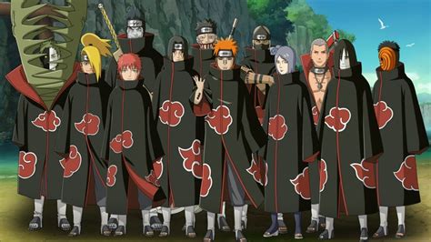 Groupe Akatsuki au complet.