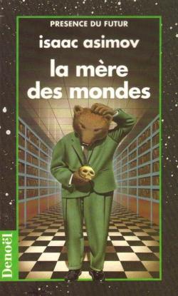 Couverture du roman aux éditions Denoël représentant un ours en costard qui réfléchit en tenant un crâne dans les mains.