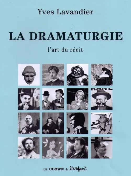 Couverture du manuel affichant des photos miniatures de diverses oeuvres dramaturgiques.