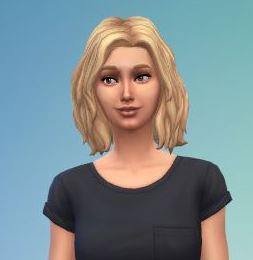 Portrait d'Anelys version SIMS.