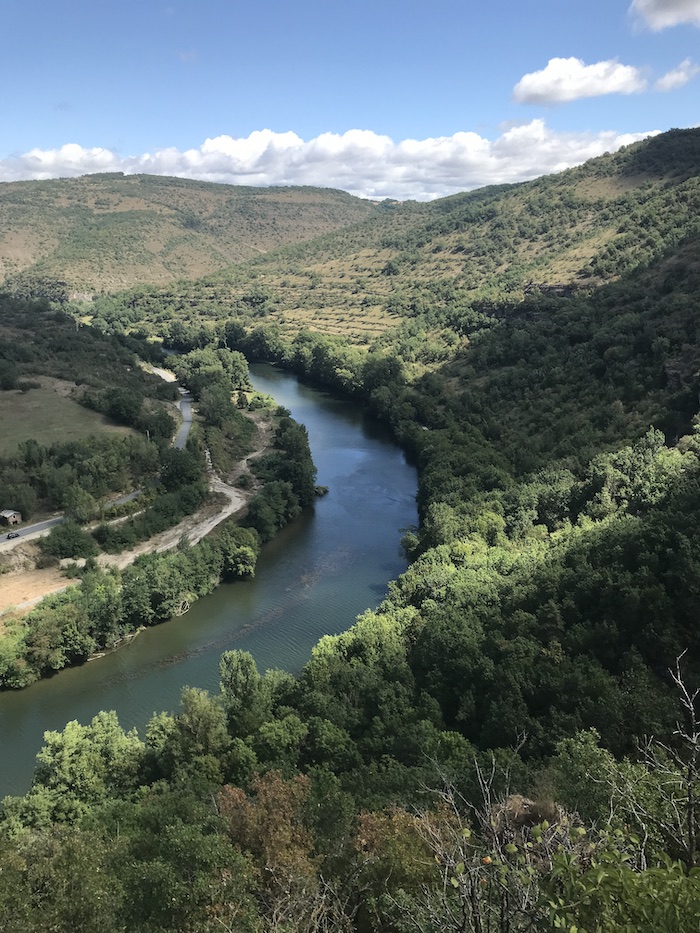 Vue sur le Tarn.