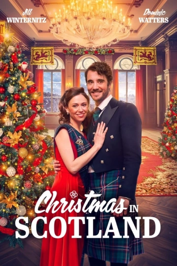 affiche du film représentant un couple à un bal de noël.