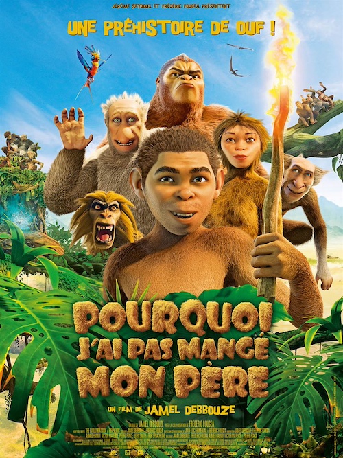 Affiche du film représentant les différents personnages en gros plan.