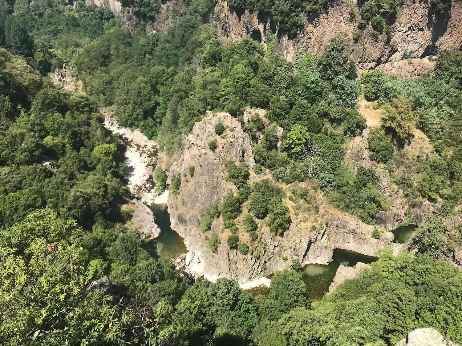 Vue sur la Vallée des Géants