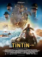 Affiche du film Les aventures de Tintin le secret de la Licorne.