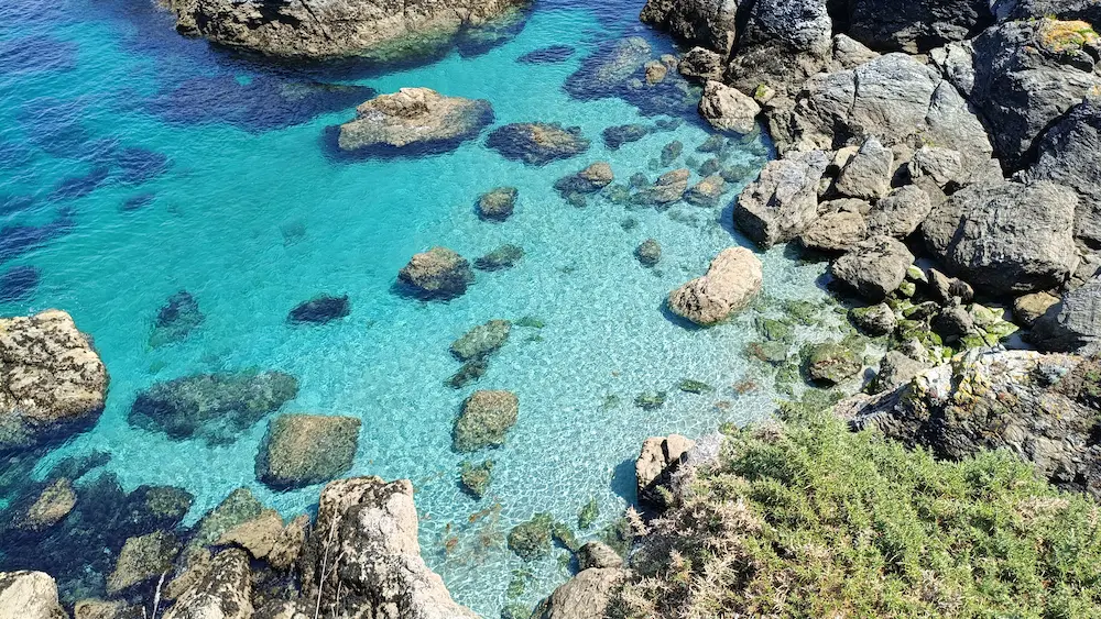 Vue depuis la pointe des poulains.