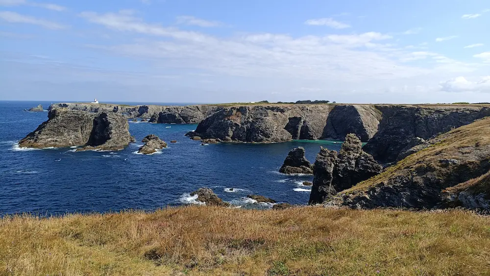 Vue depuis la pointe des poulains.