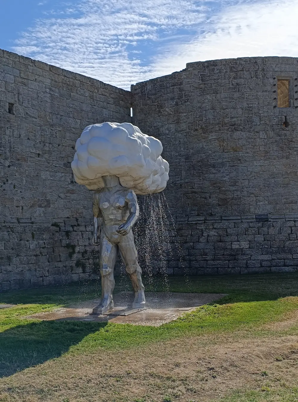 Statue dans la ville.