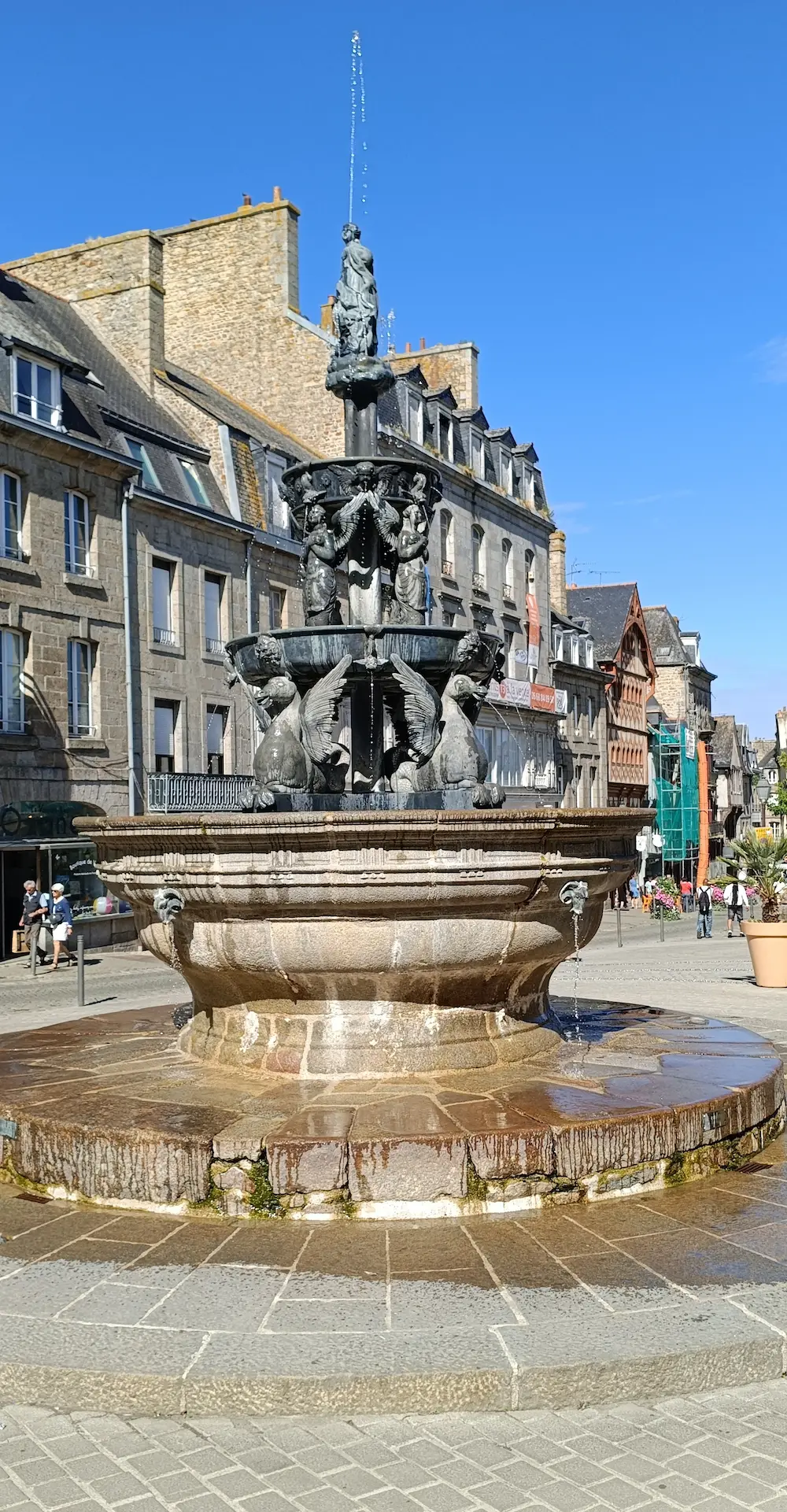 Fontaine dans la ville.