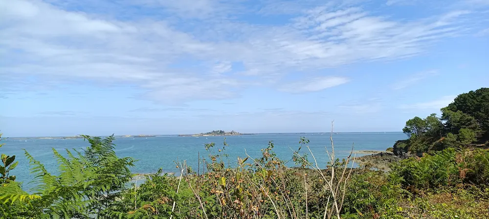 Vue sur la mer.