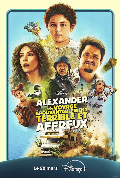Affiche du film Alexander et son voyage épouvantablement terrible et affreux.