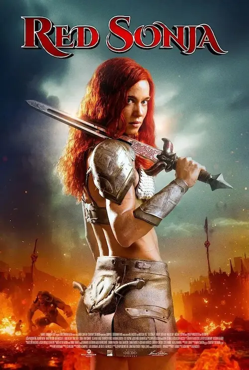 Affiche du film Red Sonja.