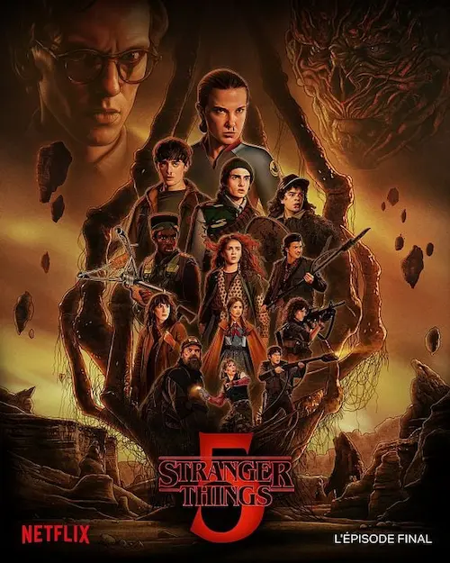 Affiche de la série.