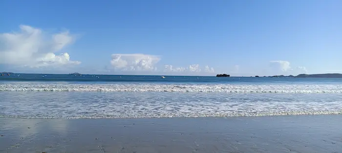 La mer, tout simplement.