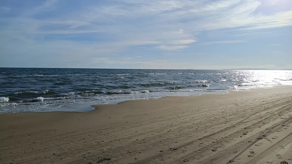 La mer, tout simplement.