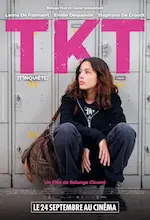 Affiche du film représentant une adolescente accroupie devant des casiers de lycée.