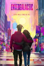 Affiche du film représentant un couple hétérosexuel racisé, de dos, contemplant les rues de New York.