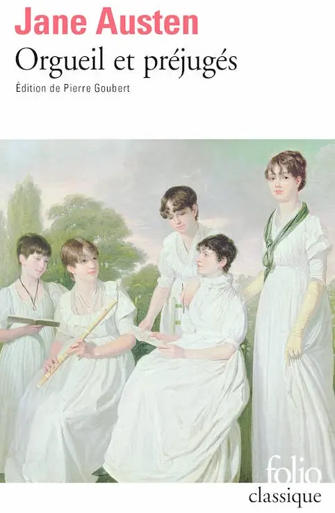 Couverture du roman représentant des jeunes femmes en robes de bal blanches.