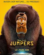Affiche du film Jumpers représentant un castor.